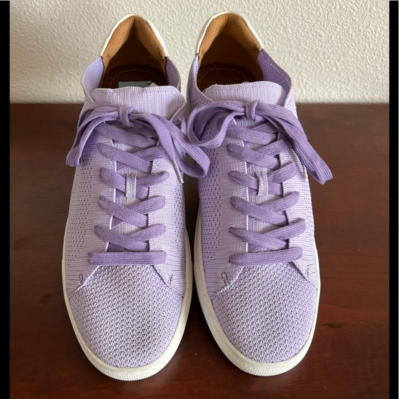 Bar III Other - Barr III Donnie Knit Lace-Up Sneakers Lavender Size 8.5 Mens NWOT